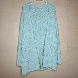 Soft/Fluffy Mint Cardigan